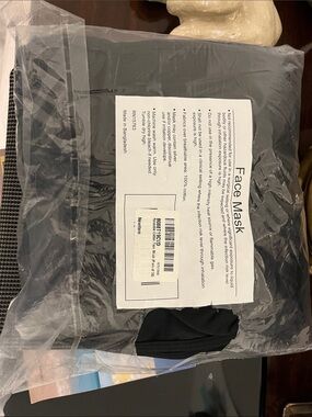 Reusable Black Face Masks- Unbranded 50